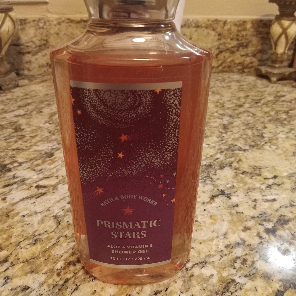 Bath & Body Works Prismatic Stars Shower Gel - Purple and Pink